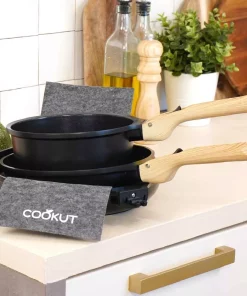 Alternative view of kit de casserole cookut noir 7 pieces
