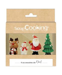 4 accessoires de noël Scraap Cooking