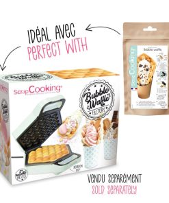 Alternative view of Préparation pour Bubble waffles 450g scraap cooking