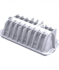 Alternative view of moule buche silicone winter cottage silikomart