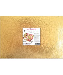 5 SUPPORTS OR/NOIR 20X30CM UE6