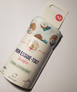 2 essuie-tout lavables