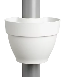 Alternative view of Vibia Campana Pot Gouttière – Blanc Soie